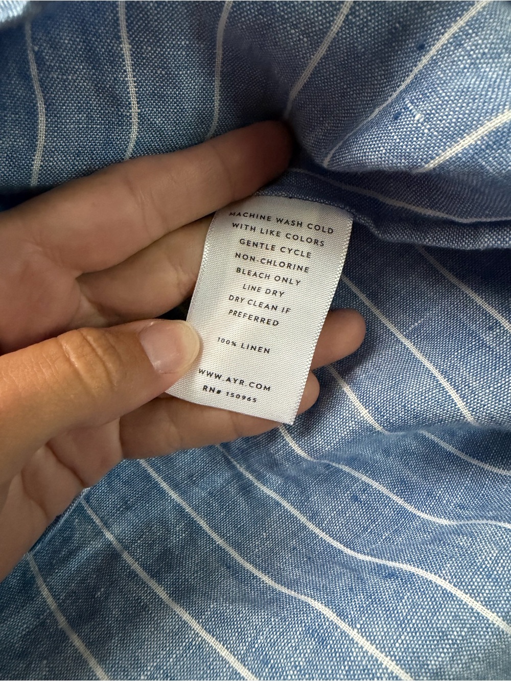 AYR Linen Shirt - Picture 5 of 6